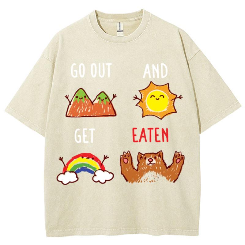 Футболка женская с рисунком из мультфильма, свободная, большого размера, с коротким рукавом, с милым дизайном