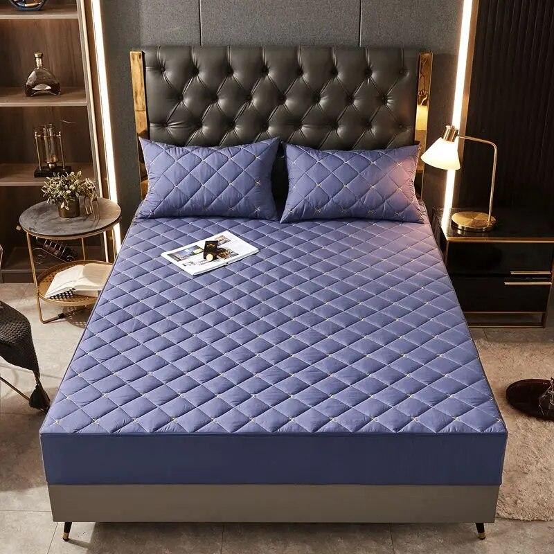 Шестисторонний наматрасник «все включено», стеганая простыня King Queen, антибактериальный наматрасник, воздухопроницаемый чехол на кровать