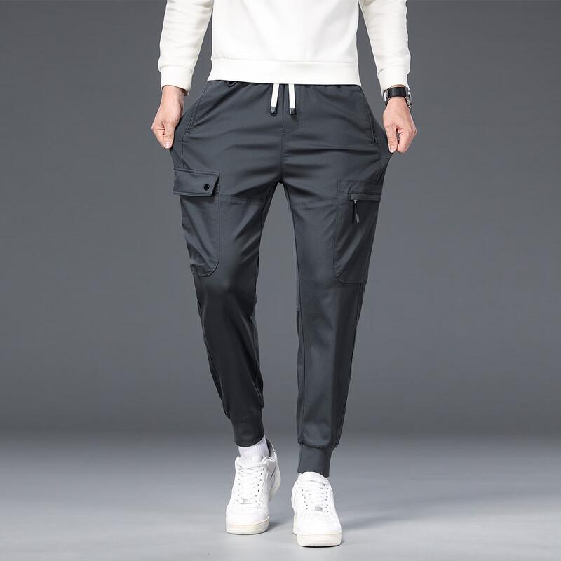 Jeep Мужские летние повседневные брюки-джоггеры карго