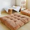 Thicken Corduroy Seating Cushion Cotton Filling Comfortable Floor Pillows for Living Room