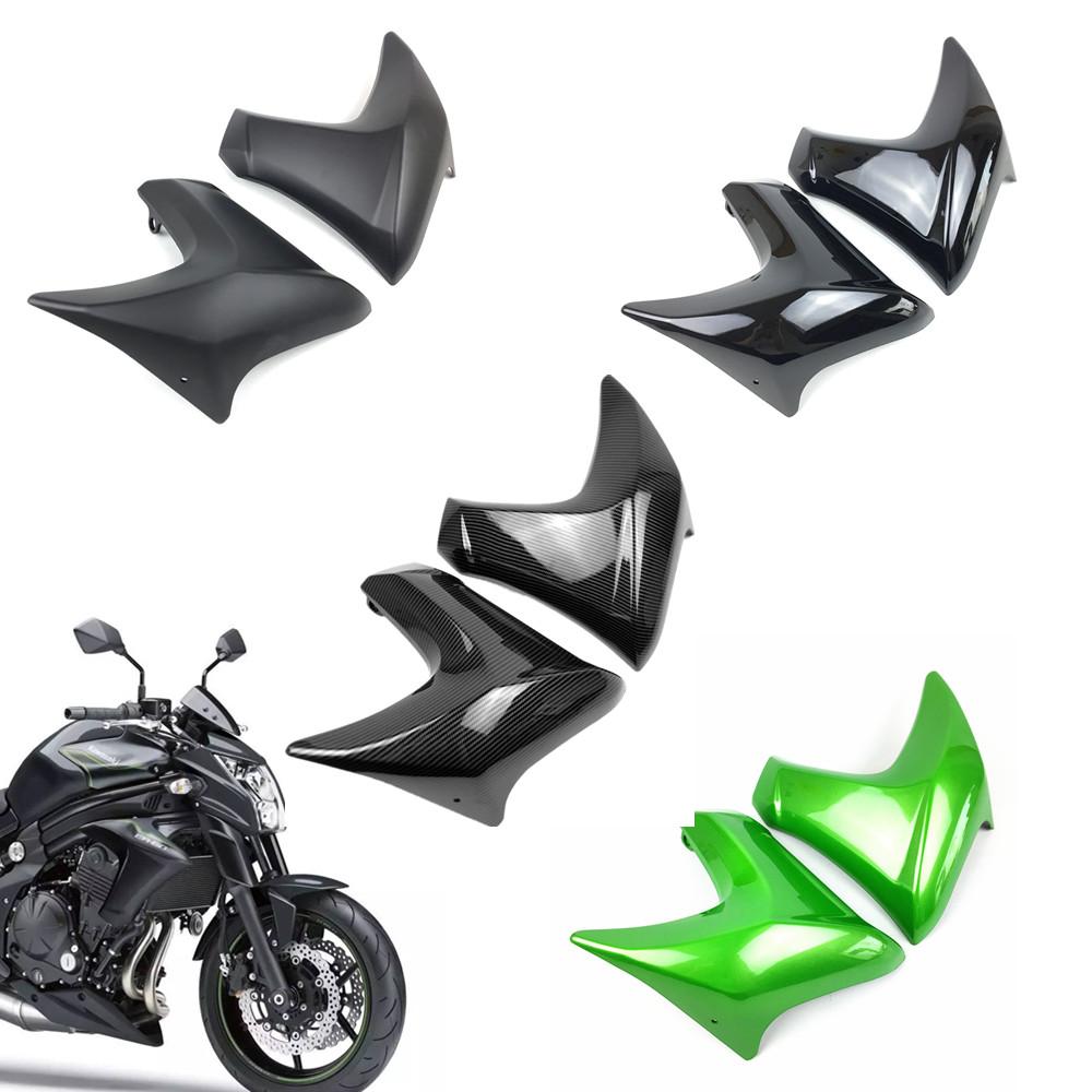 ER-6n Правая и левая обтекатель крышки радиатора для KAWASAKI ER6N ER-6N ER 6N 2012 2013 2014 2015 2016