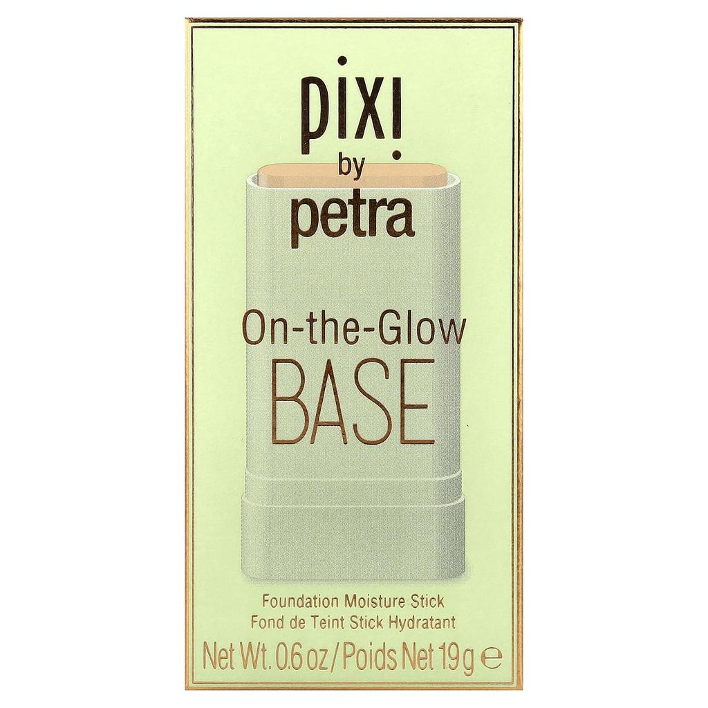 Pixi Beauty, Основа On-the-Glow, Увлажняющий стик-тональное средство, Nude, 19 г (0,6 унции)