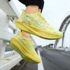 Fashion Lace-up Running Shoes Men Women Damping Sneakers Training Sports Shoes Anti-slip Thick-soled Trainers Breathable