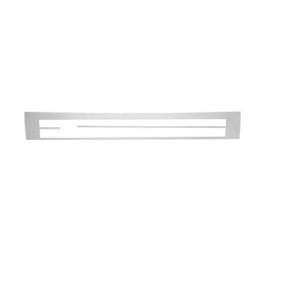 Silver 2011-17 Cover Trim Titanium For BMW 5 Series Console Volume Button Panel