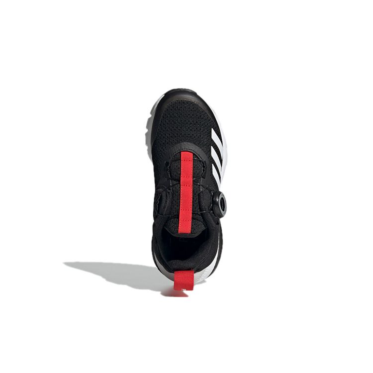 Adidas ActiveFlex Boa J Black Vivid Red Детские кроссовки Core-Black Cloud-White FZ5055