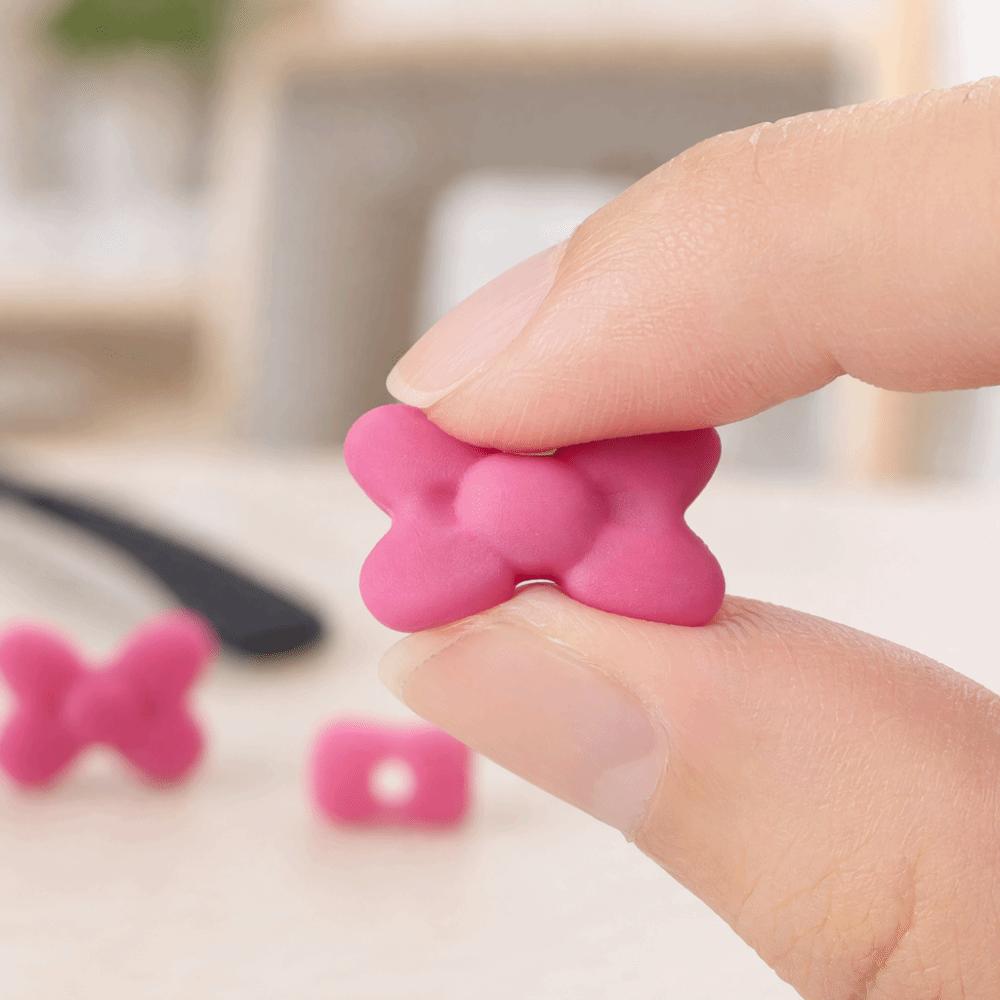 2Pcs Anti-slip Eyeglass Frame Decor Soft Silicone Eyeglass Ear Hooks Glasses Ear Grips Daily Wear