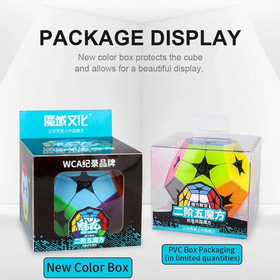 MeiLong Kibiminx 2x2 Megaminxeds Magic Cube Додекаэдр Профессия Головоломки Кубики Детские развивающие игрушки