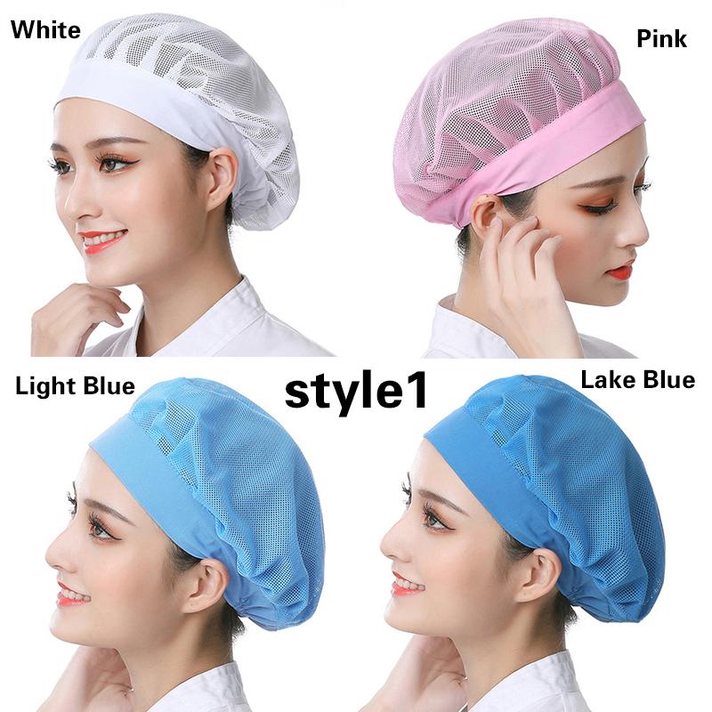 Пылезащитная рабочая кепка, шляпа для мужчин и женщин, фабричные рабочие шапки для ресторанов, кухни, кепка для приготовления пищи, нетканая ткань, дышащая крышка для головного убора