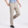 LANGSHA Мужские брюки прямого кроя в стиле business casual