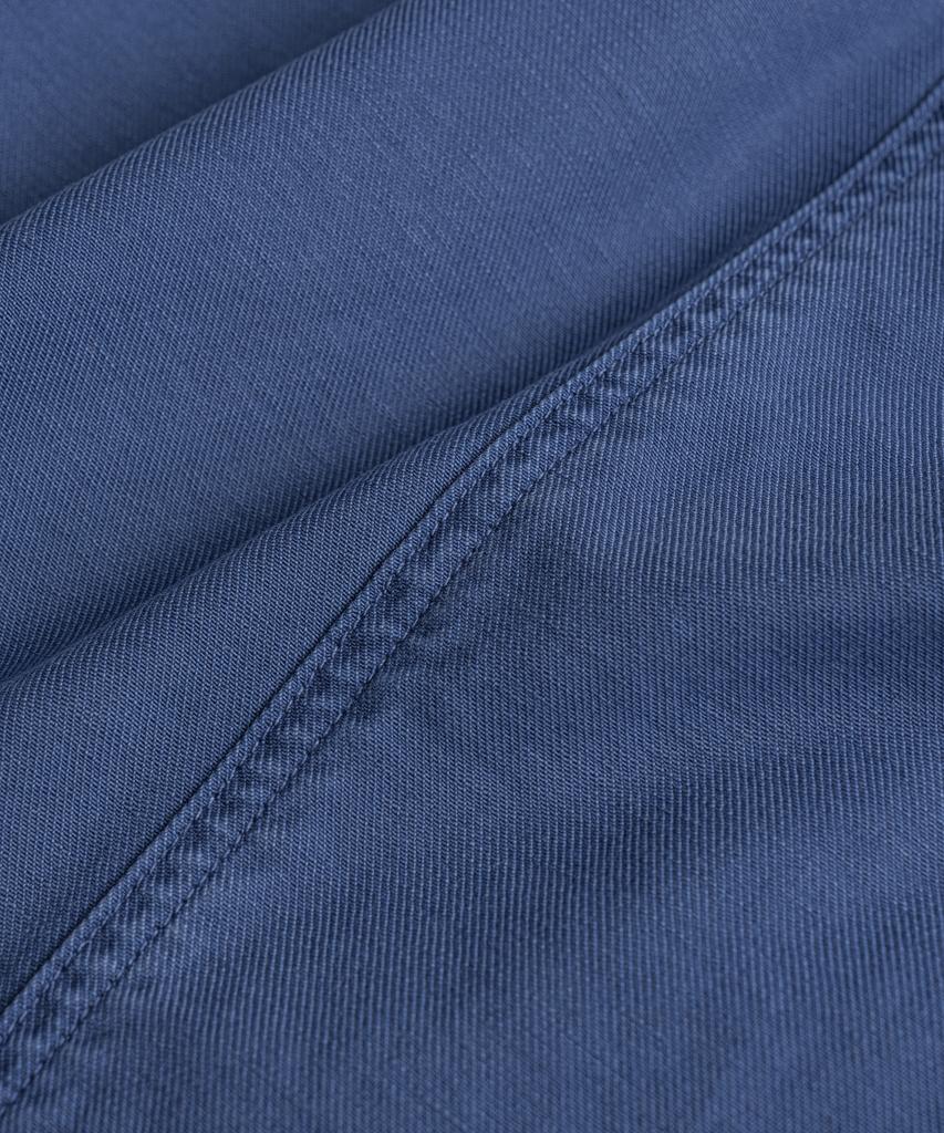 BEHEAVYER Dyed C/L French Db Jacket Faded Blue