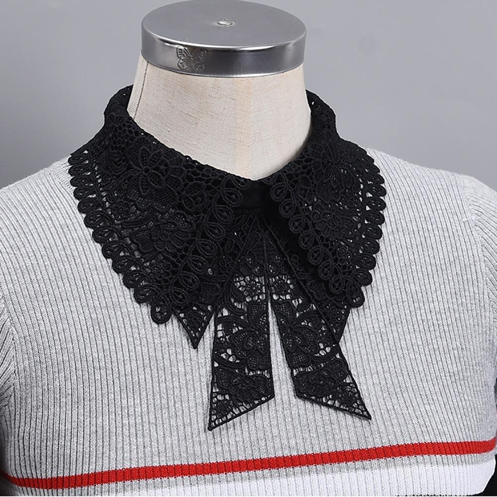 Polyamide Fake Collar DIY Lapel Half Shirt Shawl Wrap Decoration Shawl Wrap Women Girls