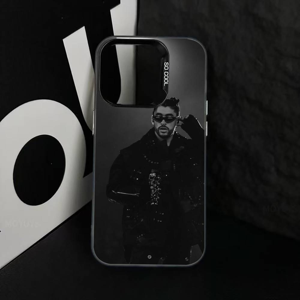 Плохие B-B V-Vibes Чехол для телефона для iPhone 17,16,15,14,13,12,11 Plus,Pro Max,XS,Разноцветный Серебристый Черный Чехол