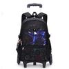 Backpack With Wheels School Bag Roller Student Backpack 6 Wheels (32*18*45CM)ZRY8005