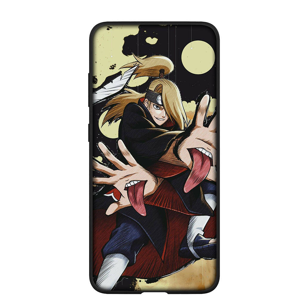 Phone Case for Samsung Galaxy S25 S23 S24 Ultra FE Plus A05 A06 A15 A16 A36 A37 A35 A54 A55 A56 A57 A25 A26 A53 A17 Deidara Silicone Akatsuki Narutos