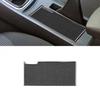 Soft Carbon Fiber & Rubber Car Cup Holder Panel Cover Sticker For Mazda 3 10-13