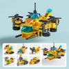 Совместимые строительные блоки Lego: Детские развивающие игрушки на тему военной и инженерной техники