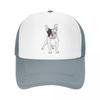 Personalized French Bulldog Baseball Cap Outdoor WoUnisex Unisex's Adjustable Frenchie Dog Trucker Hat Summer Snapback Caps