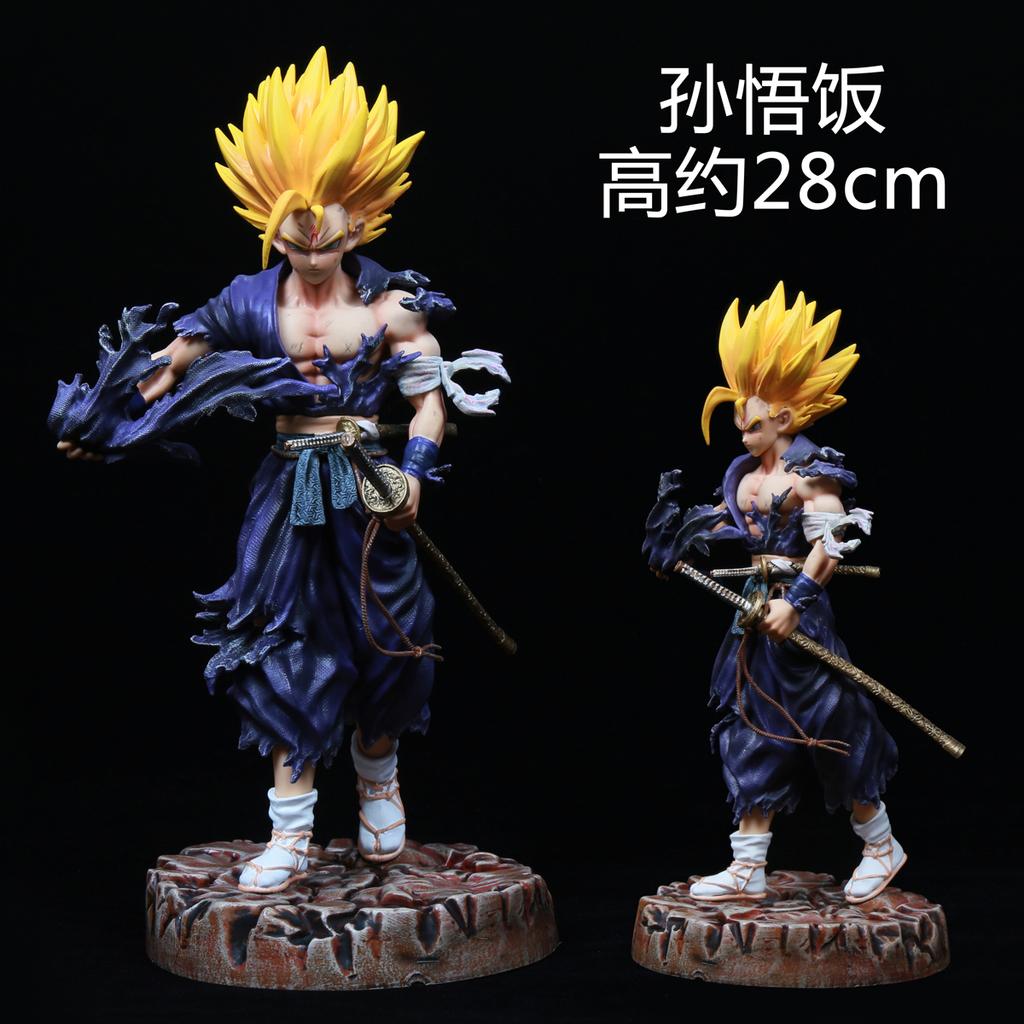 -Новая фигурка ГК Dragon Ball 34 см Самурай Сон Гоку Гохан Веджета Фигурка Супер Сайян Модель Статуя Кукла Игрушки Красивые Подарки