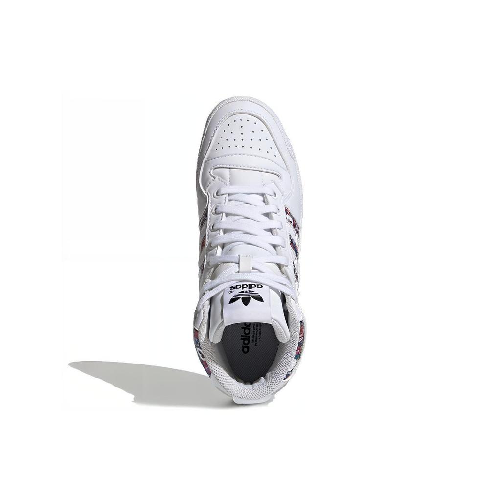 adidas Originals Forum Mid Белый Цветочный Женские FV4532