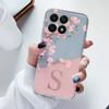 Модный Розовый Цветочный Чехол Для Honor X6 X6S 6.5" Задняя Крышка С Буквой Прозрачный Мягкий ТПУ Fundas Для HonorX6 X 6S Coque