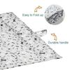 Water Resistant Dog Mat Cat Bed Cushion Both Sides Use Car Seat Cover Waterproof Pet Travel Carrier Hammock Seat Protector Mat