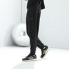 Adidas Винтажные три полоски средней посадки зауженные трикотажные джоггеры унисекс джоггеры черные TR30P1T-BB