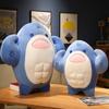 Мягкая игрушка-мышечная акула, мягкая игрушка-игрушка в виде животного, подушка для чтения, подарок на день рождения, кукла-подушка, подарок для детей