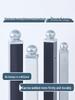 Wrought Iron Galvanized Ball Fence Post Cap for Square & Round Tubes