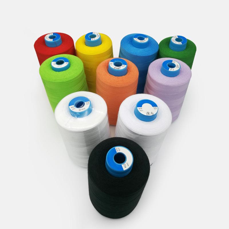 Polyester Sewing Tools Durable Sewing Machine 3500Yards/Roll 40 Colors Industrial Sewing Thread High Quality Overlocking Thread Popular Accessories