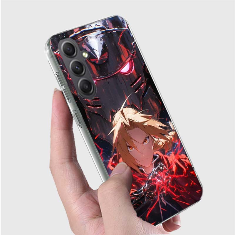 Чехол для телефона с аниме F-Fullmetal A-Alchemist_ Brotherhood для Samsung A16 A26 A36 A56 A17 A03S A04S A02S A05S A50S A30 A20 A70S A40