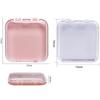 Прозрачные пустые коробки для ногтей Пластиковая коробка для хранения накладных ногтей Новая коробка для показа ногтей