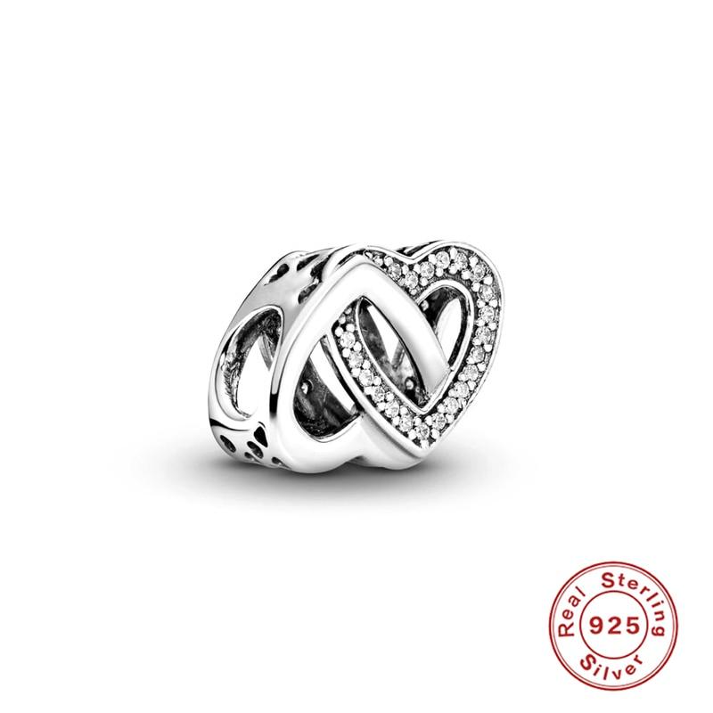 Маленькие блестящие цветные аксессуары из бисера, аутентичные стерлингового серебра 925 пробы, гриб, кактус, чашка, цветок принцессы, подвеска для женщин, подарок