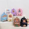 Cartoon Printed Capybara Backpack Children Schoolbag Fashion Leisure Bag Travel