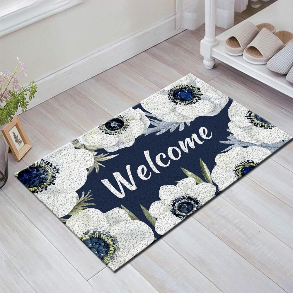 Fresh Home Can Be Cut Pvc Door Mat Non-Slip Spinneret Floor Mat Plastic Dust Carpet Diy