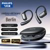 ear-hook wireless bluetooth headphones, черный