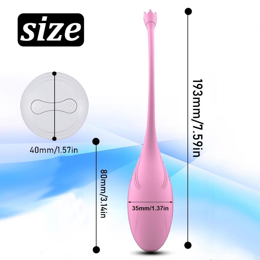 Беспроводной пульт дистанционного управления, вибрирующее яйцо для плотных упражнений, 10 скоростей, вибратор для точки G, клитор, шарик для женщин, вагинальная стимуляция, секс-игрушки для взрослых