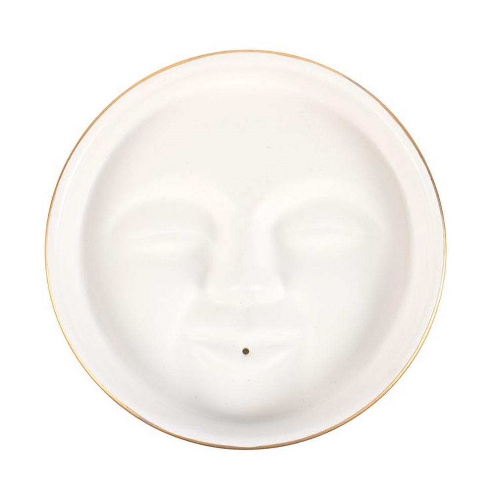 Something Different Moon Face Incense Holder