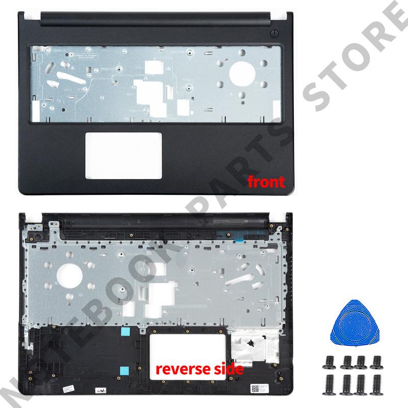 New Cover For Inspiron 3562 3567 3565 3576 Top Lid Front Bezel/Hinges/Palmrest/Bottom Case Replacement 06C63X 04F55W 0X3VRG