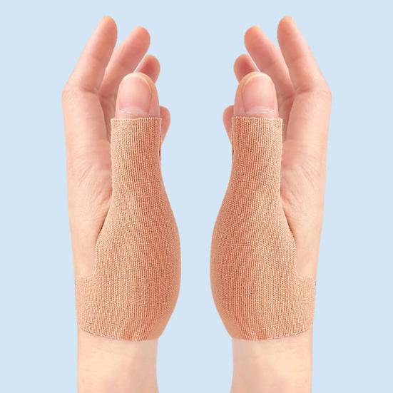 10 Pcs Thumb Support Tape Self Adhesive Elastic Thumb Pain Relieving Patch Stretchy Athletic Tape for Sport Housework Joint Support