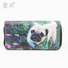 New Animal Dog Long PU Wallet, Women's Wallet Card Bag