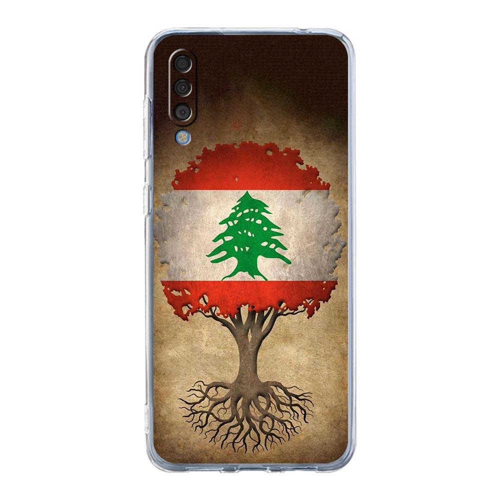 Phone Case For Samsung A56 A36 A26 A16 A14 A12 A22 A32 5G A34 A42 A52 A54 A50 A70 A40 A20S A04S A06 Cover Beirut Lebanon Flag