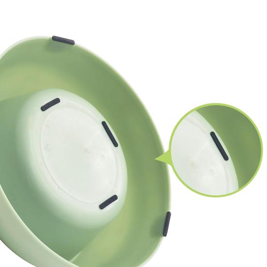 Raised Cat Food Bowl 15-degree Tilted Elevated Pet Feeder Bowl Anti Spill Stainless Steel Pet Food Dish for Dogs And Cats To Protect Pet's Spine