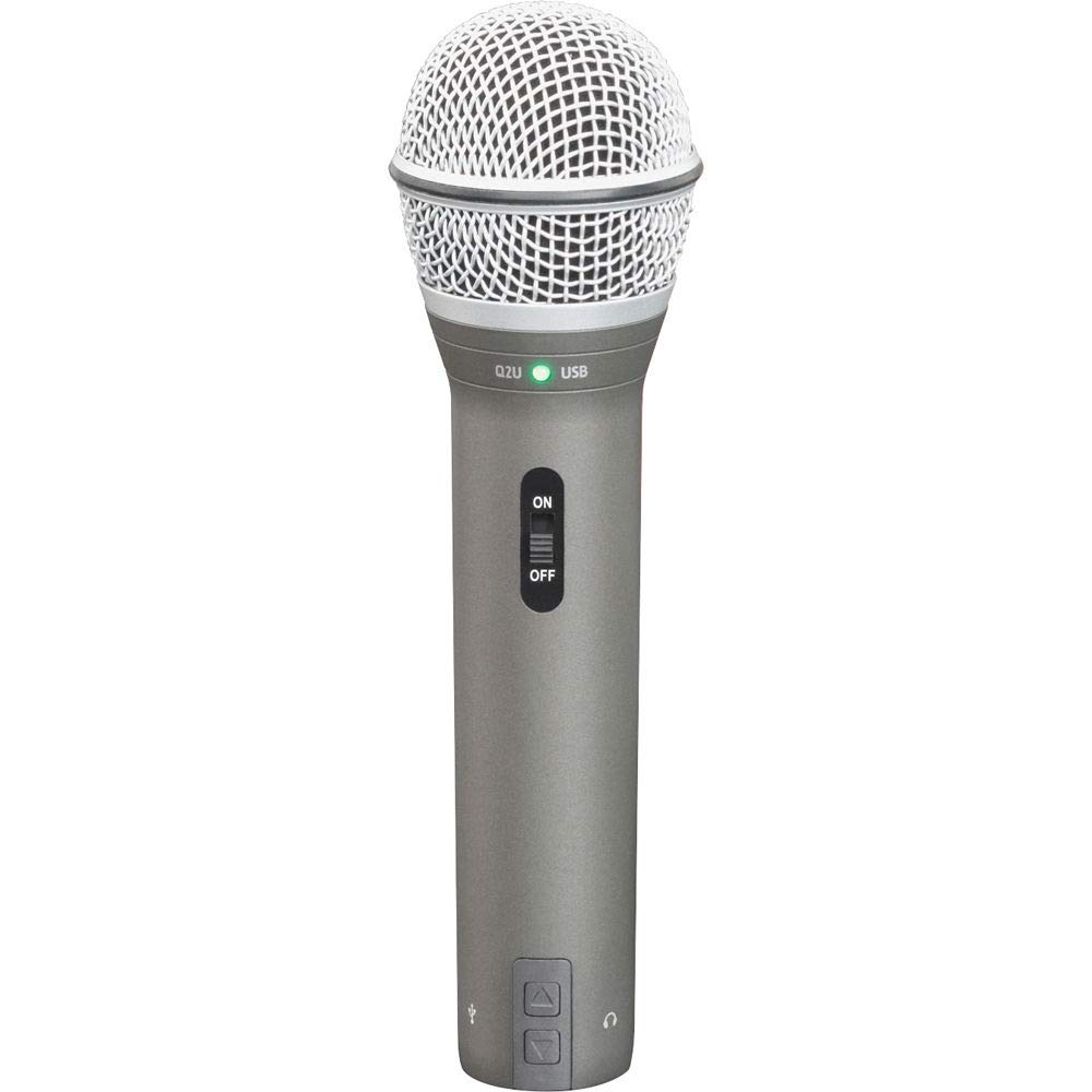 SAMSON Аудиоинтерфейс динамический микрофон набор для записи Q2U встроенный +