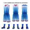Customizable Men's and Women's Breathable Basketball Training Camp Jersey & Shorts Set