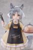 RIBOSE DLC Series Cats Nyan Town Bakery Clerk Nyan ABS PVC Painted Complete Figure "Teatime Scene" Non-Scale &