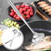 2 Pcs Stainless Steel Sauce Spoon Soup Spoons Ladle Kitchen Gadget Tableware Hot Pot
