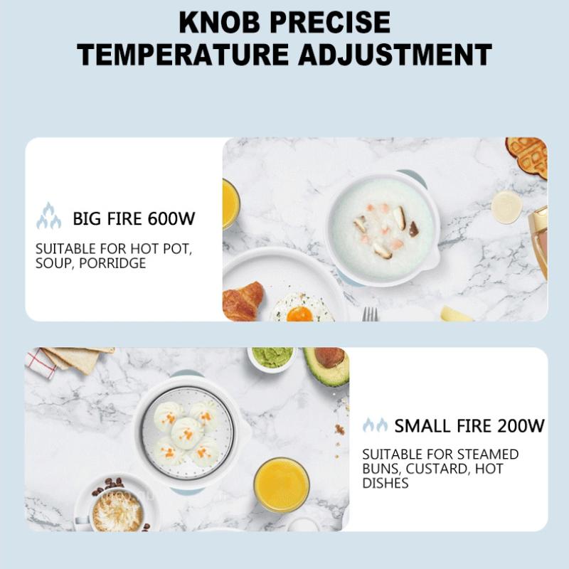 Складная кастрюля, портативная электрическая кастрюля для кемпинга, путешествия, дома, многофункциональная плита