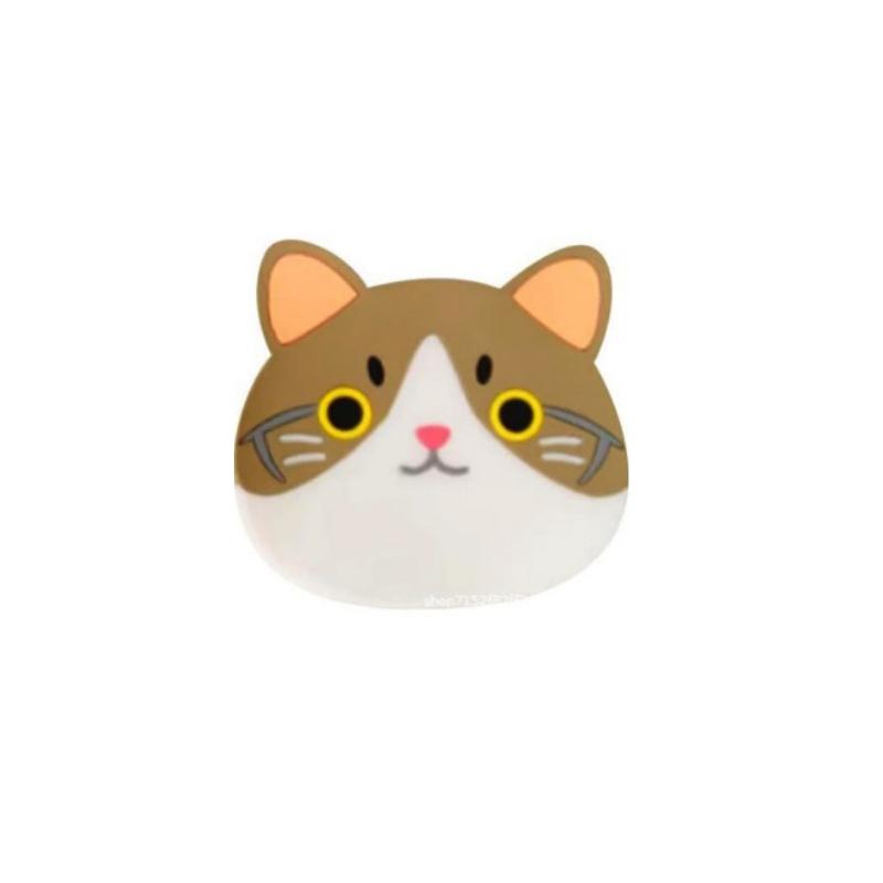 10*8 см многоцветный милый коврик для кофейной чашки декоративный коврик для миски противоскользящий мультяшный кот термостойкие аксессуары