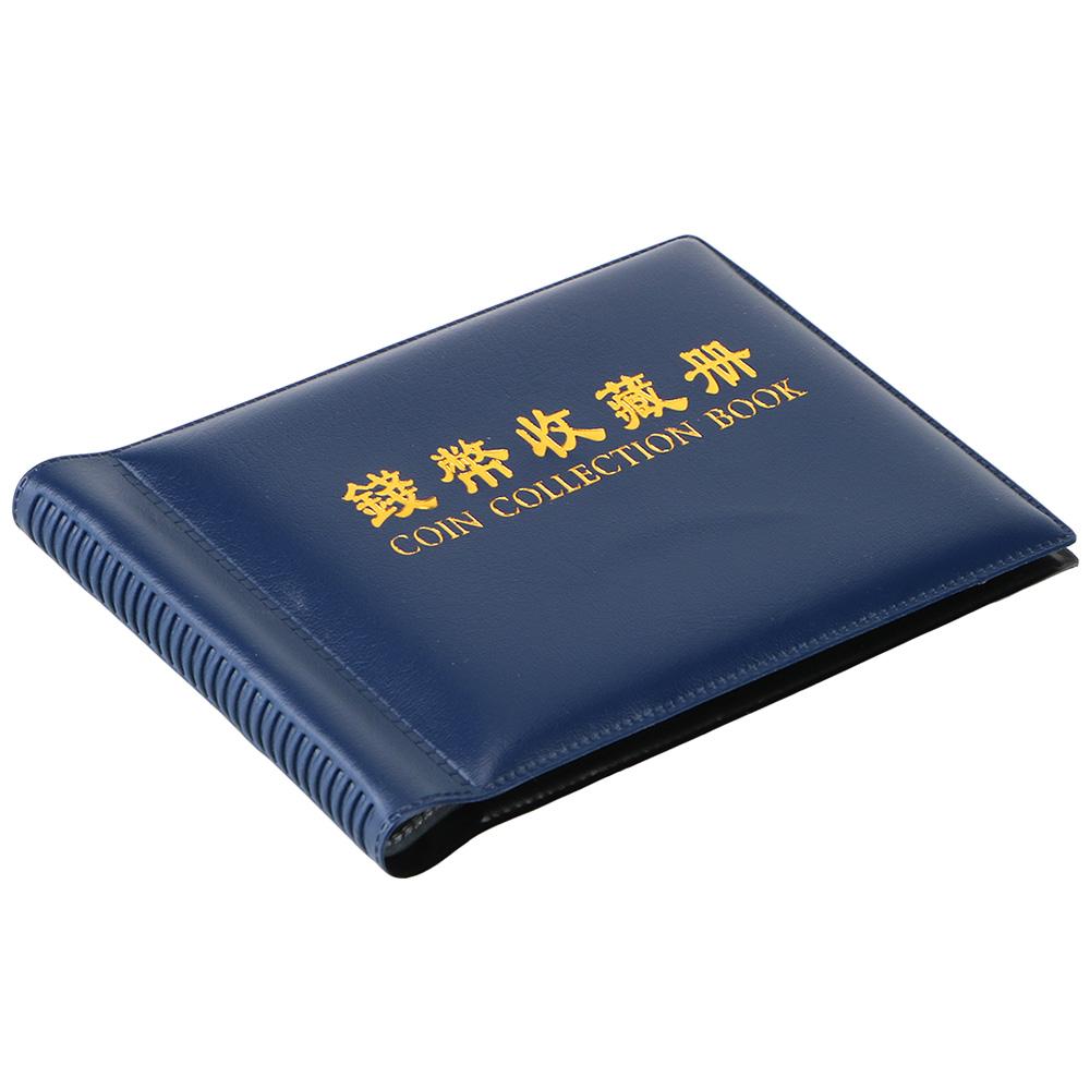 Для памятных монет, значки, жетоны, альбом, сумка для хранения монет, подарки, штампы, альбом, органайзер для сбора денег, книга для сбора монет, 60 карманов