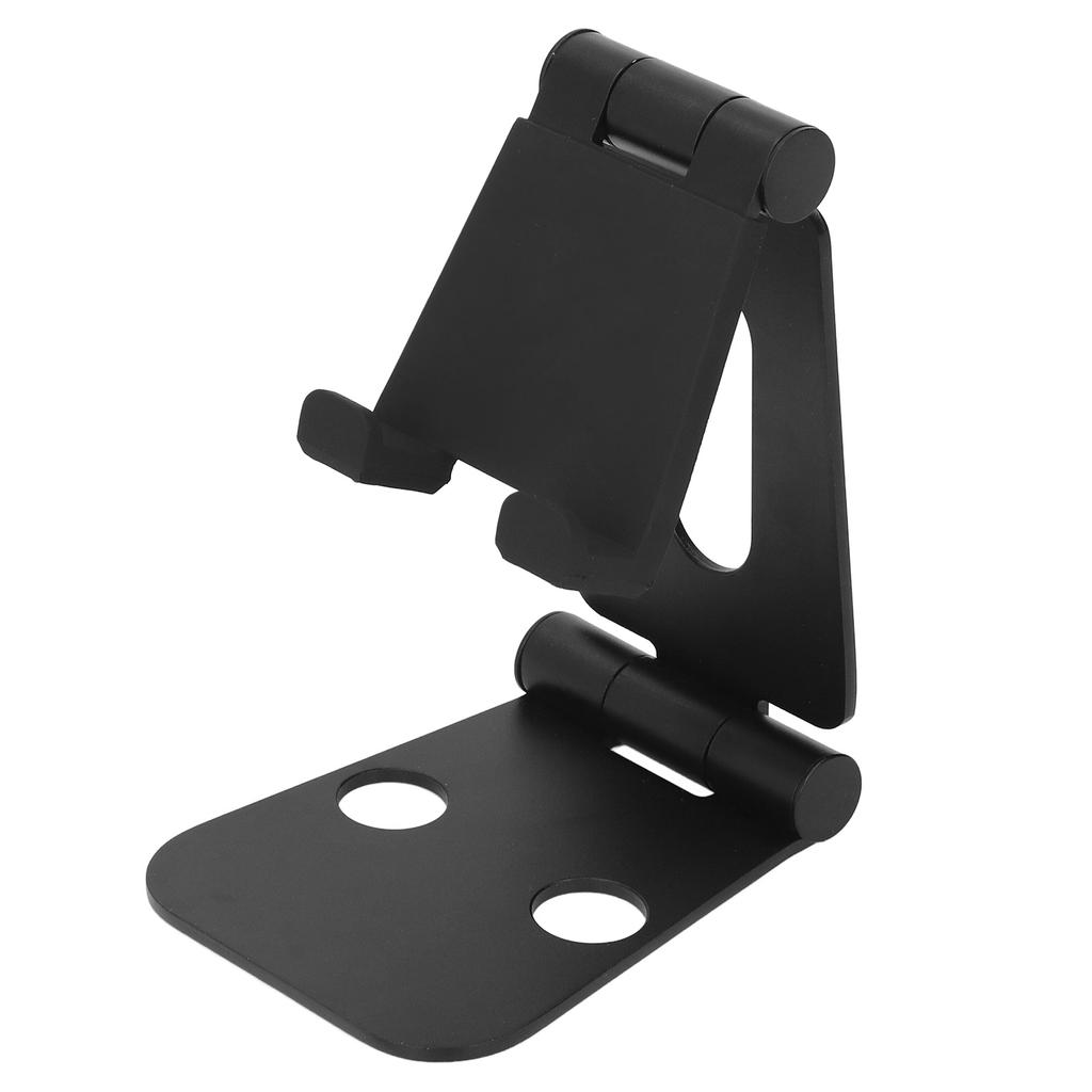 Подставка для телефона складная портативная черная двойная L-образная эргономичная конструкция настольная подставка для телефона для улицы